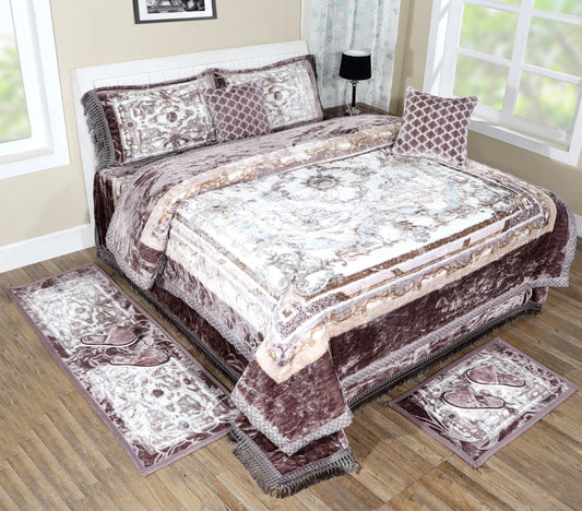 Luxury Velvet 10-Piece Bedding Set